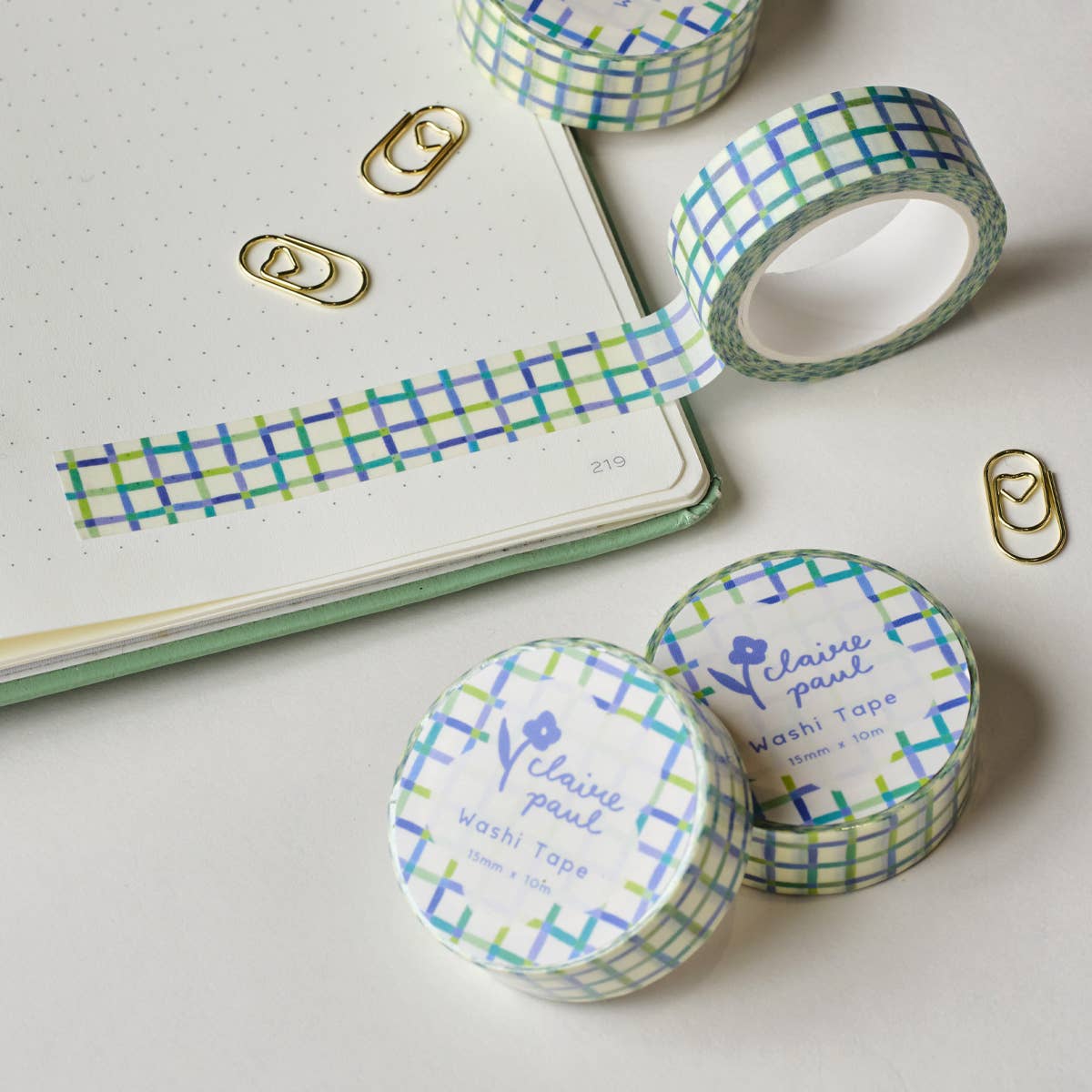 Quilted Grid - Washi Tape
