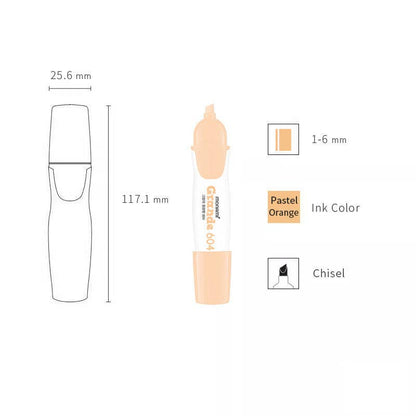 Monami Grange Highlighter - 6 Colour Set