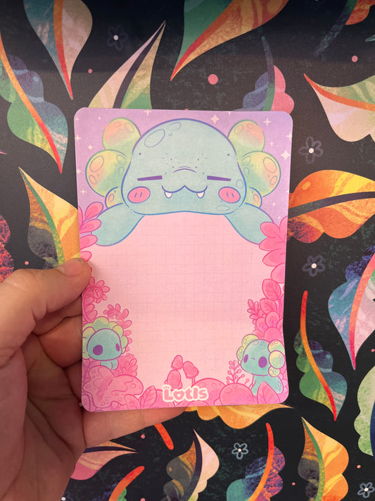 Dino Lotl - A6 Notepad