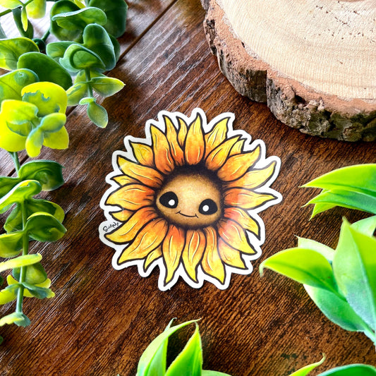 Saffy The Sunflower - Sticker