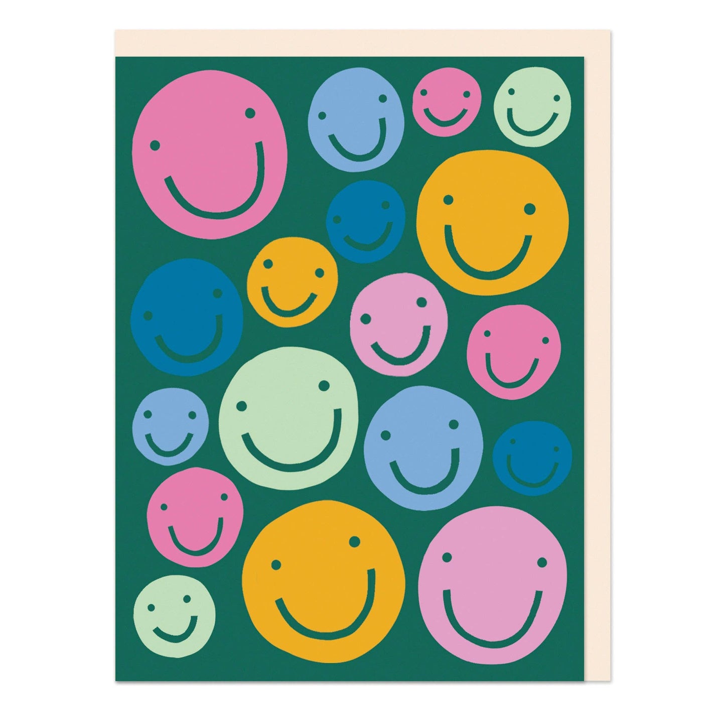 Smiley Faces - Mini Card