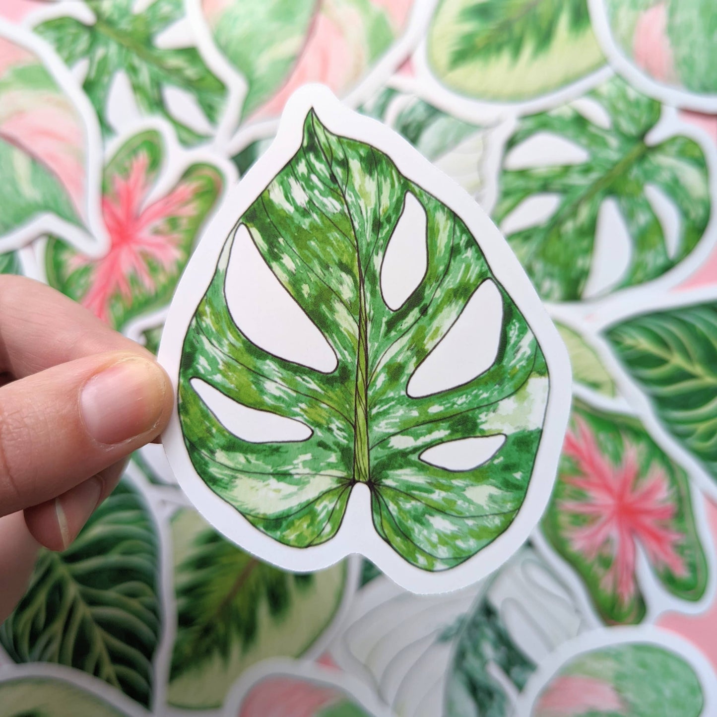 Tropical Leaves - Sticker Pack