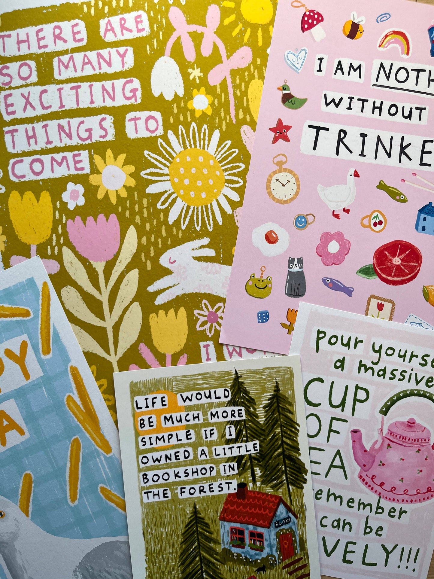 Nothing Without My Trinkets - A3 Art Print