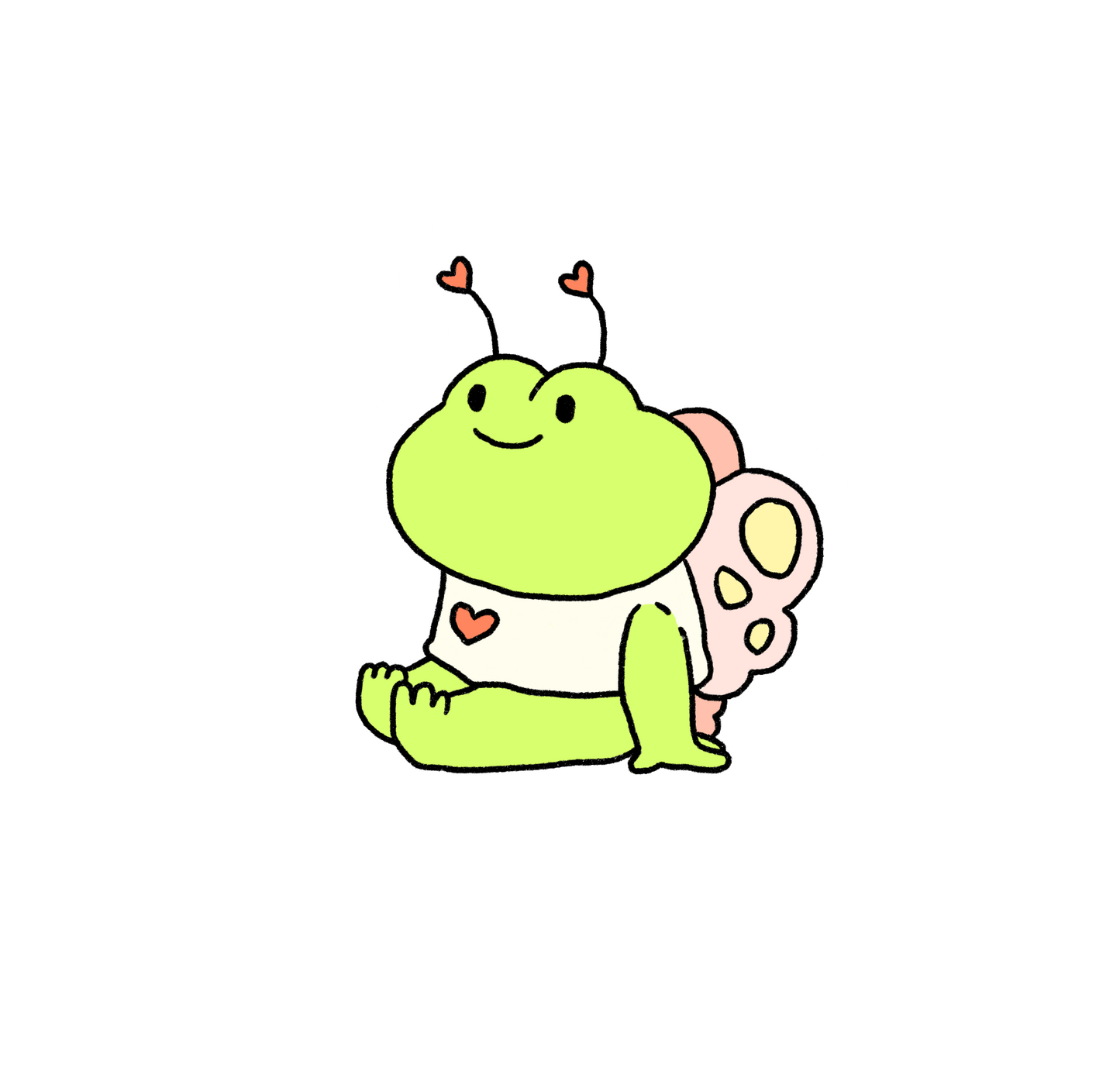 Frog and Bug - Sticker Pack