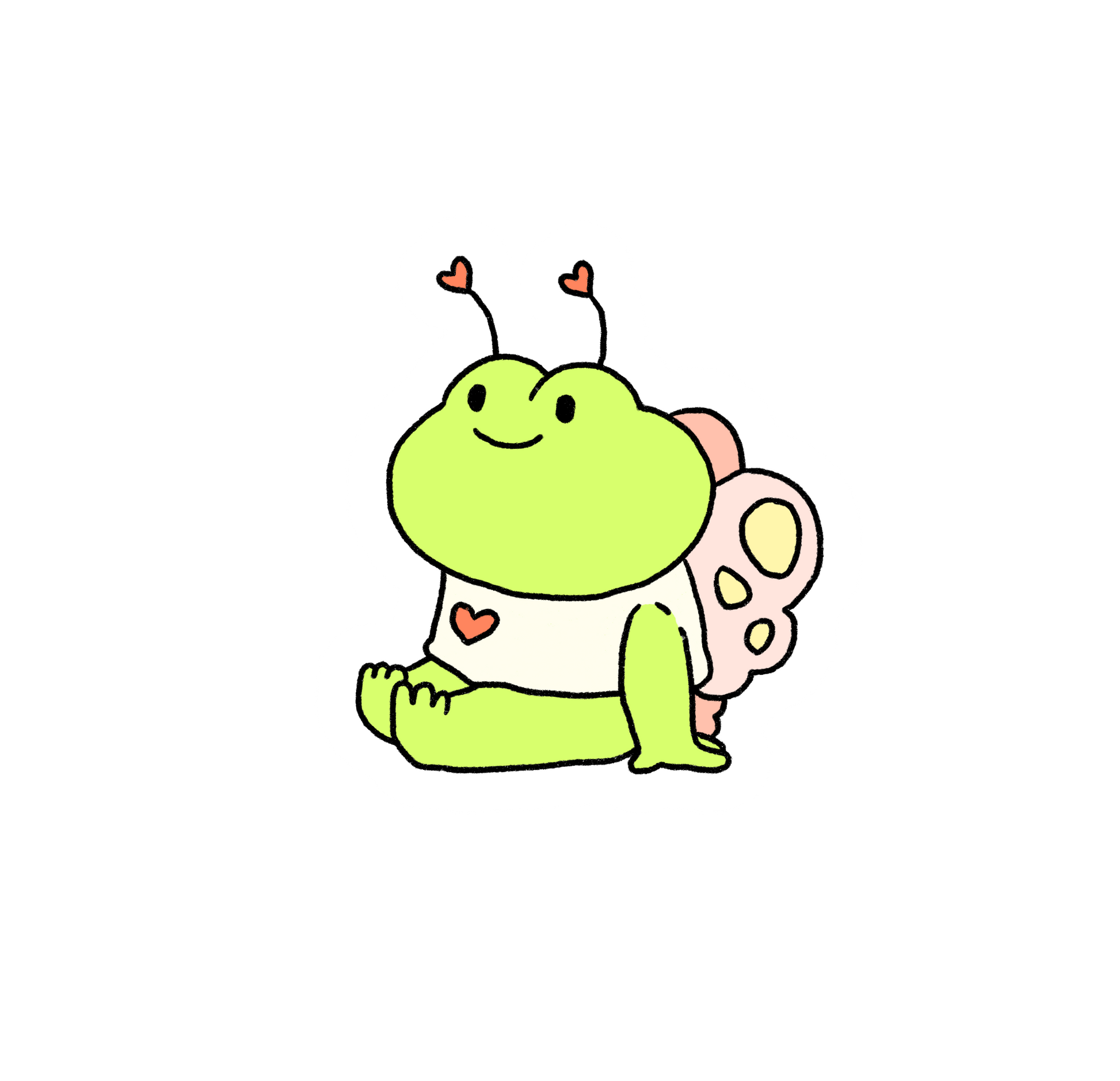 Frog and Bug - Sticker Pack