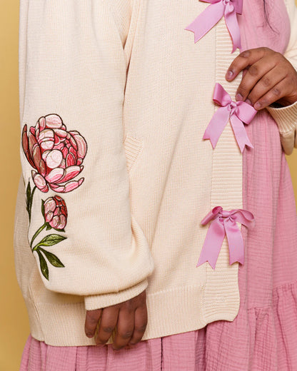 Bouquet - Cotton Cardigan