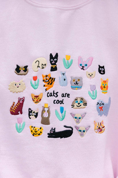 Cats Are Cool - Sweatshirt