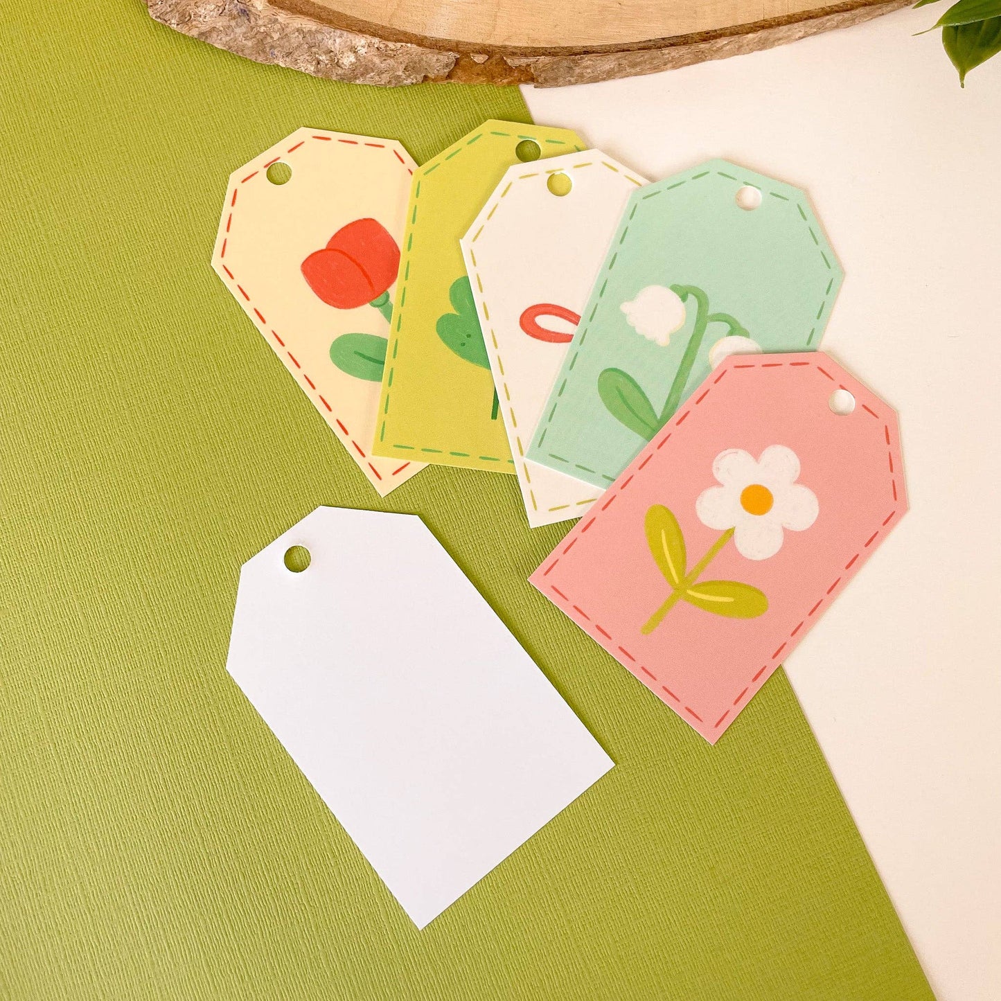 Spring Floral Quilt - Gift Tags