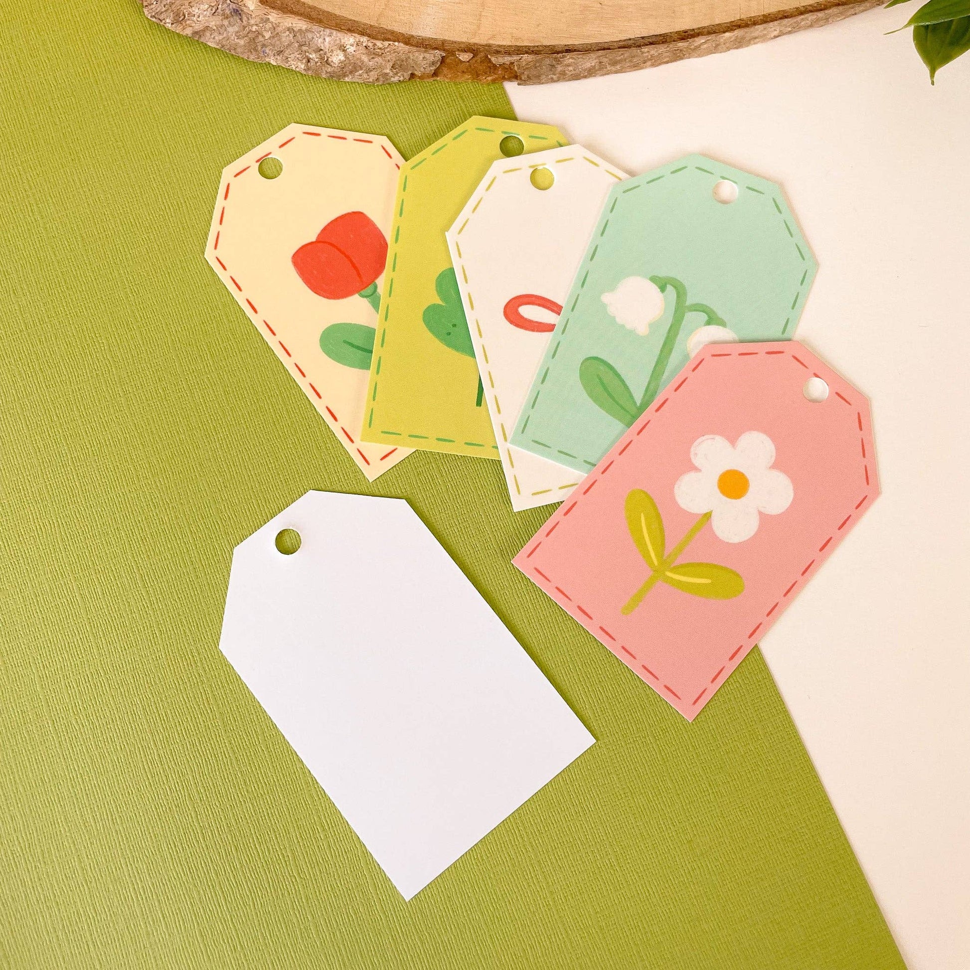 Spring Floral Quilt - Gift Tags