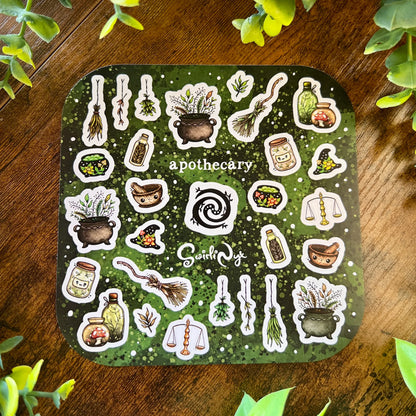 Green Apothecary - Sticker Sheet