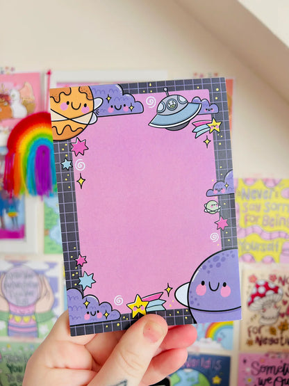 Space Cuties - A6 Notepad