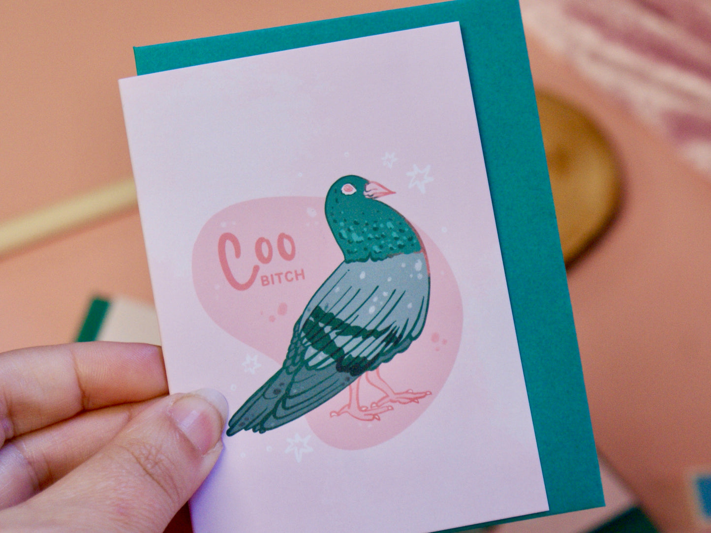 Coo Pigeon - A7 Card