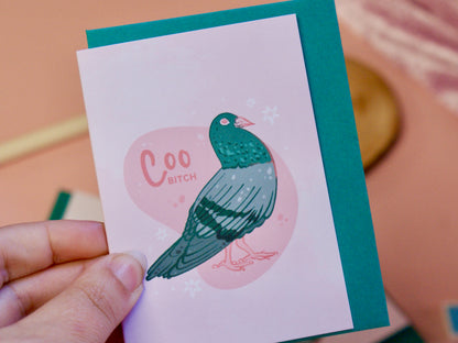 Coo Pigeon - A7 Card