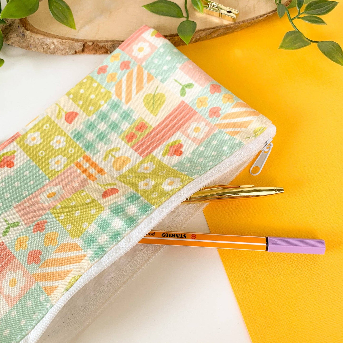 Spring Patchwork - Pencil Case