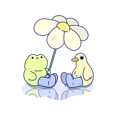 Rainy Day Nim N' Puddle - Sticker Pack