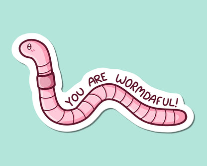 Wormdaful - Sticker