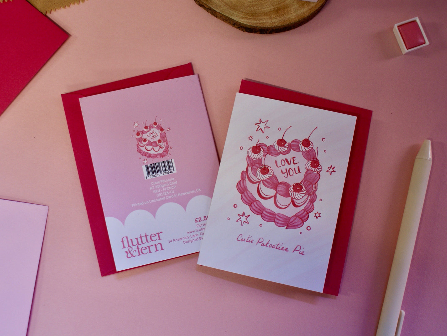 Cutie Patootie - A7 Card