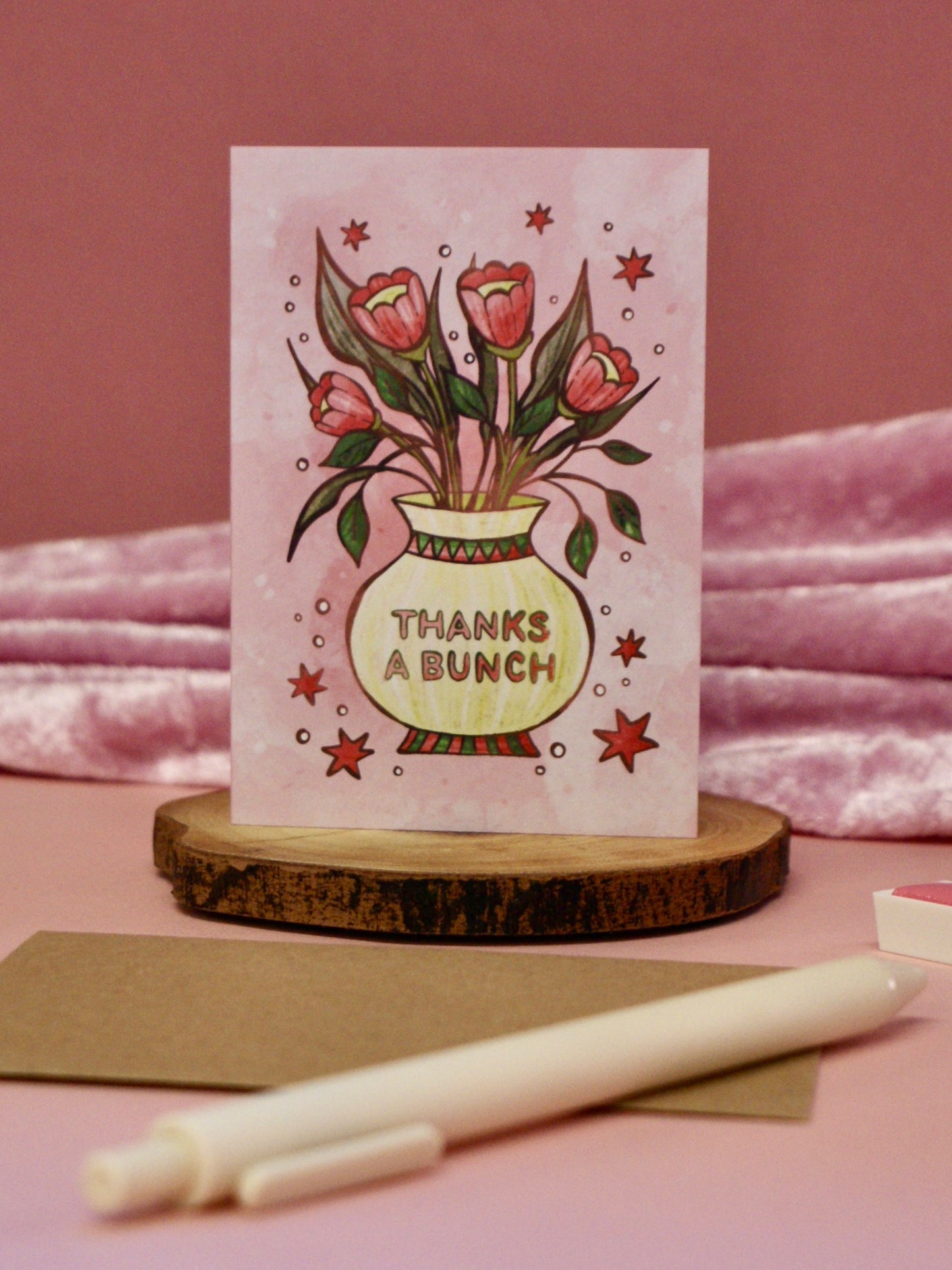 Thanks A Bunch - A7 Card