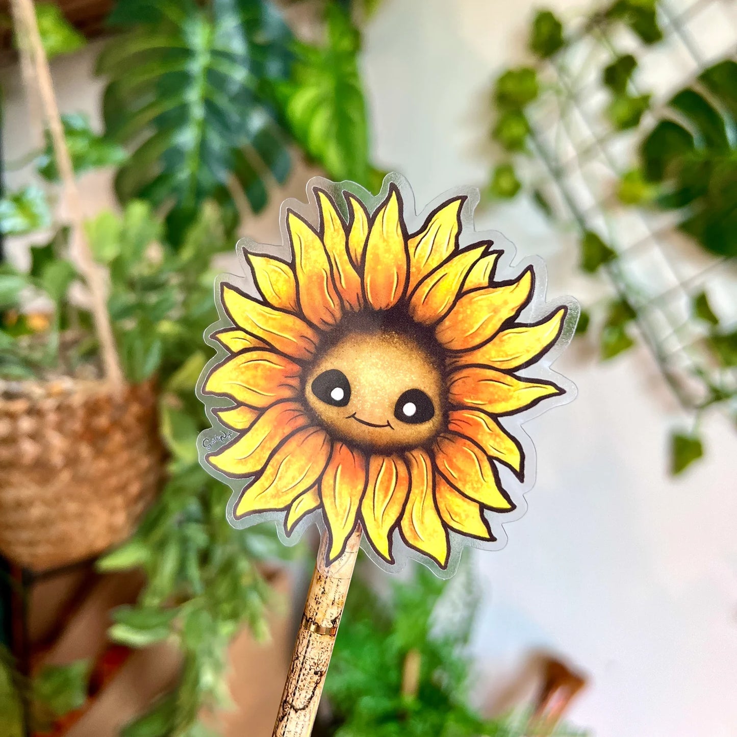 Saffy The Sunflower - Sticker