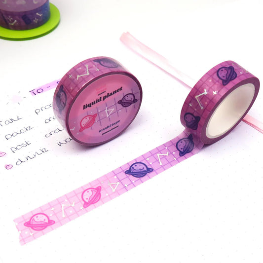 Liquid Planet - Washi Tape