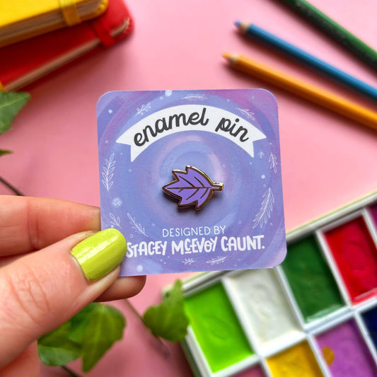 Mini Leaf - Enamel Pin