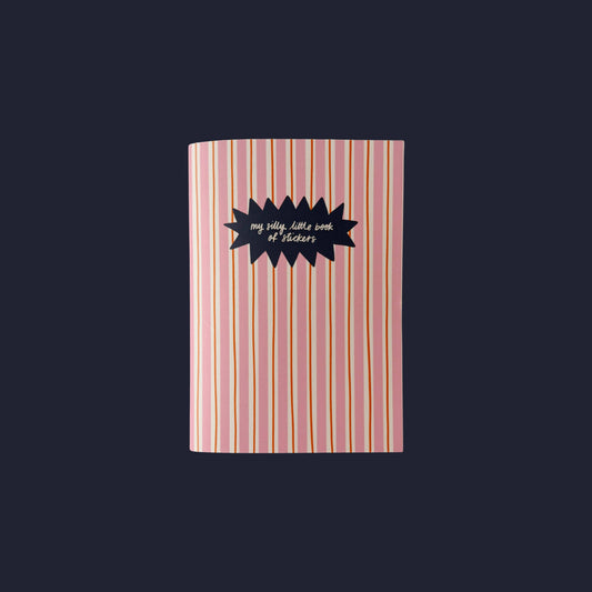 My Silly Little Book of Stickers Stripes -  A6 Sticker Keeper