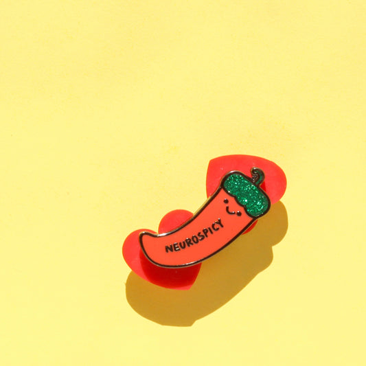 Neurospicy - Enamel Pin