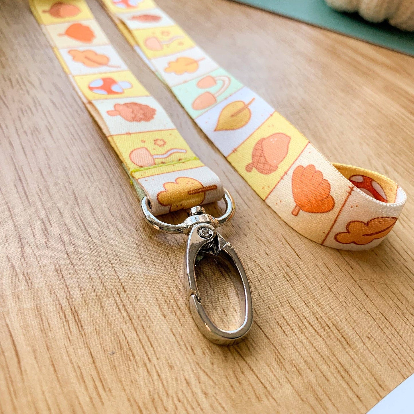 Autumnal Patchwork - Lanyard