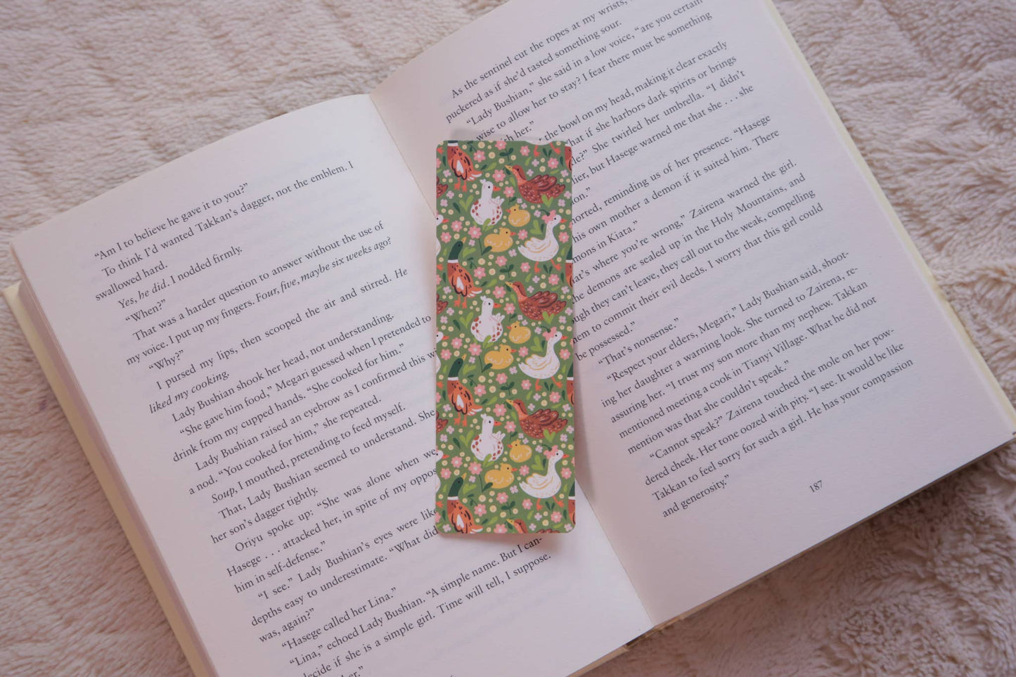 Duck Pattern - Bookmark