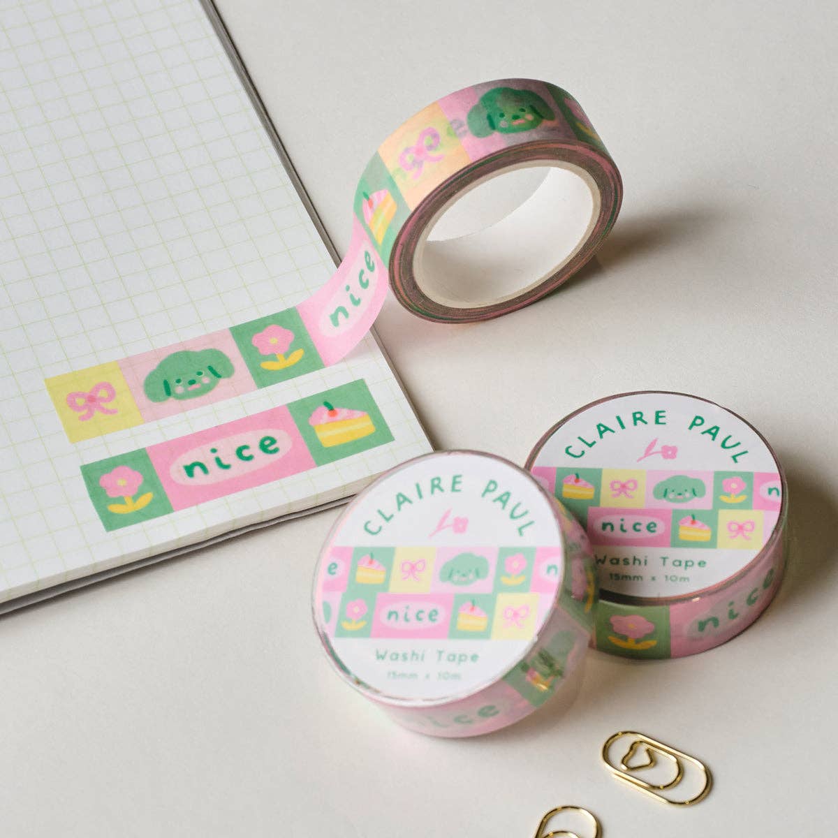 Nice Charms - Washi Tape