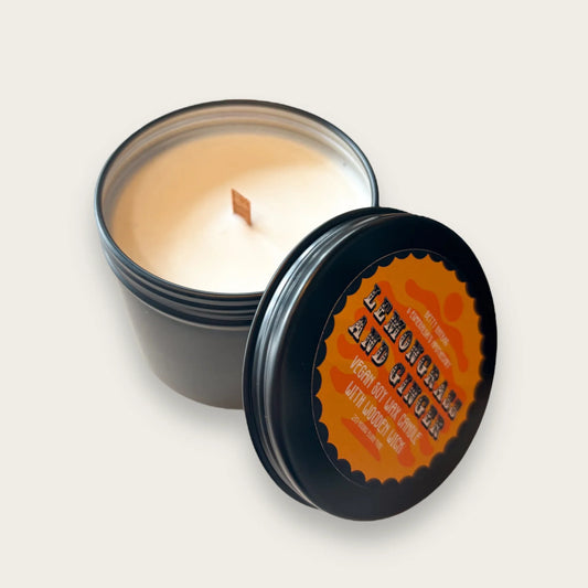 Lemon And Ginger  - Tinned Candle