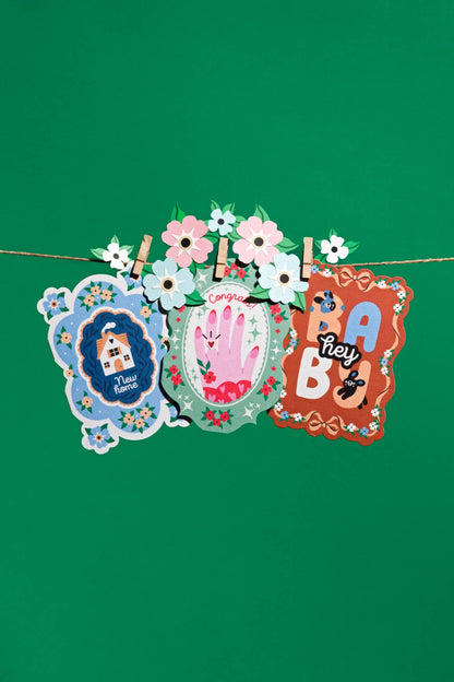 Floral Thank You - A6 Card