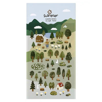Suatelier - Forest - Sticker Sheet