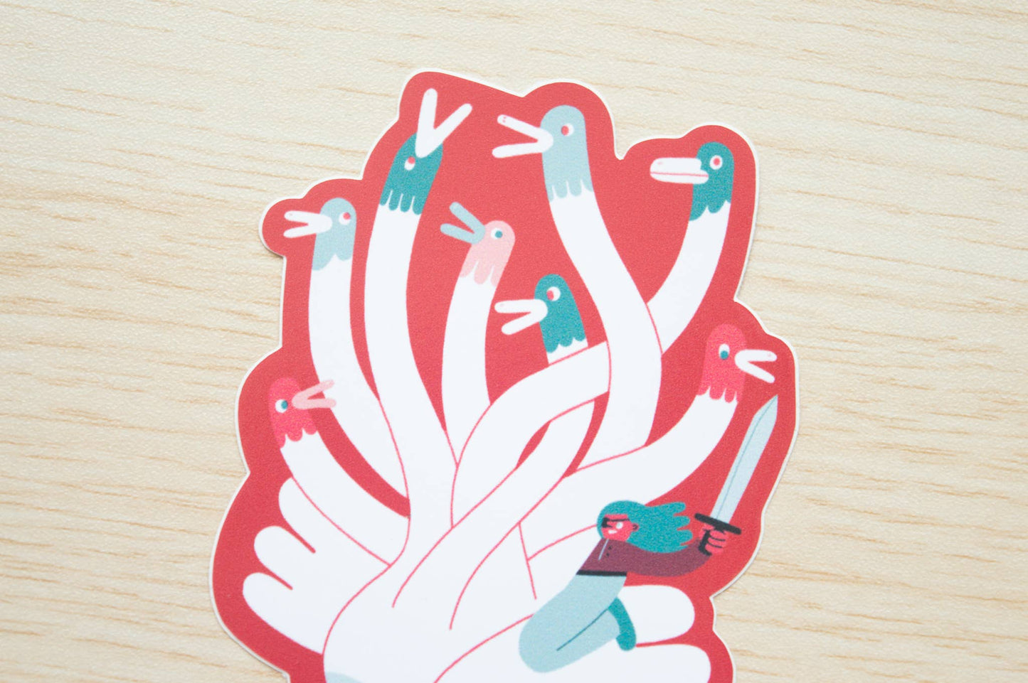 Duck Monster - Sticker