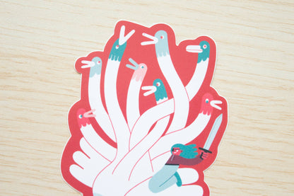 Duck Monster - Sticker
