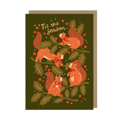 ’Tis the Season - A6 Christmas Card