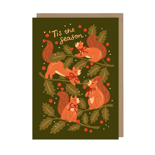 ’Tis the Season - A6 Christmas Card