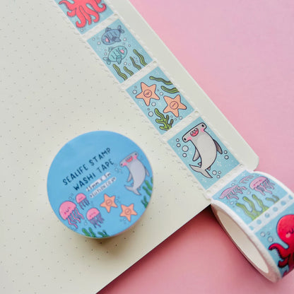 Sea Life Stamp - Washi Tape