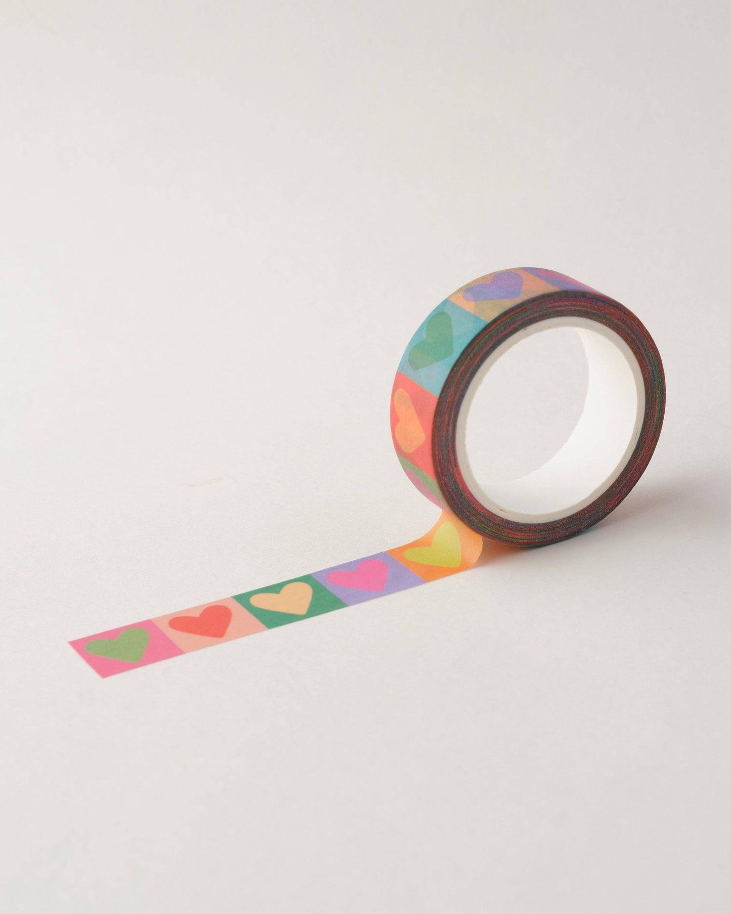 Rainbow Love Hearts - Washi Tape
