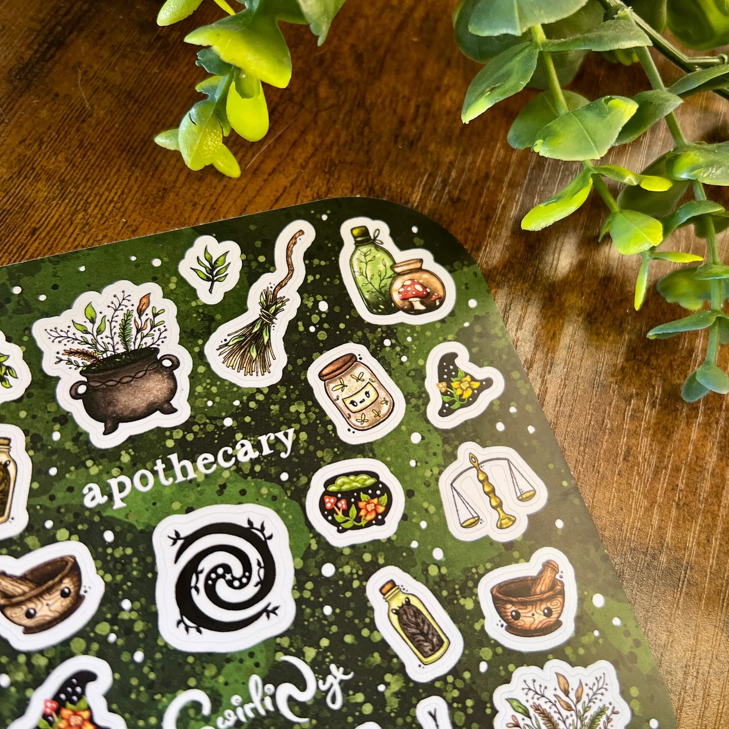 Green Apothecary - Sticker Sheet