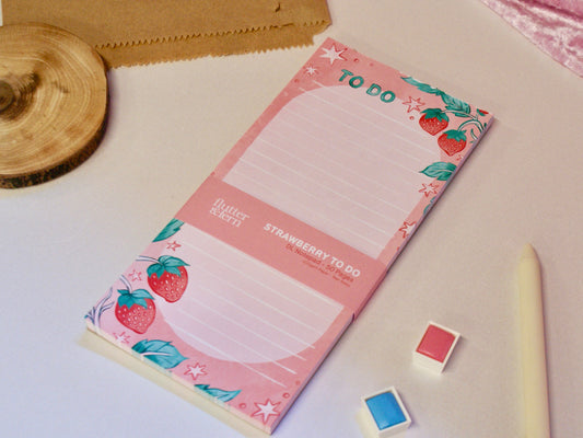 Strawberry To Do - Notepad