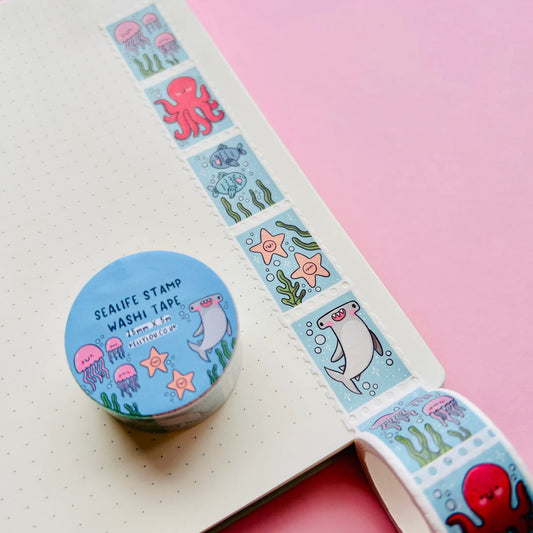 Sea Life Stamp - Washi Tape