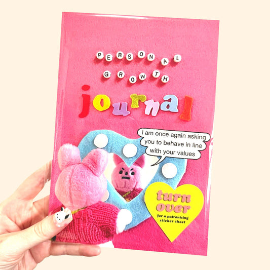 Personal Growth Journal - A5 Lined Notebook