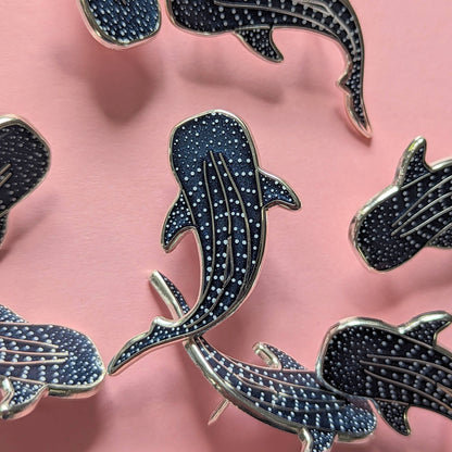 Whale Shark Pin - Enamel Pin