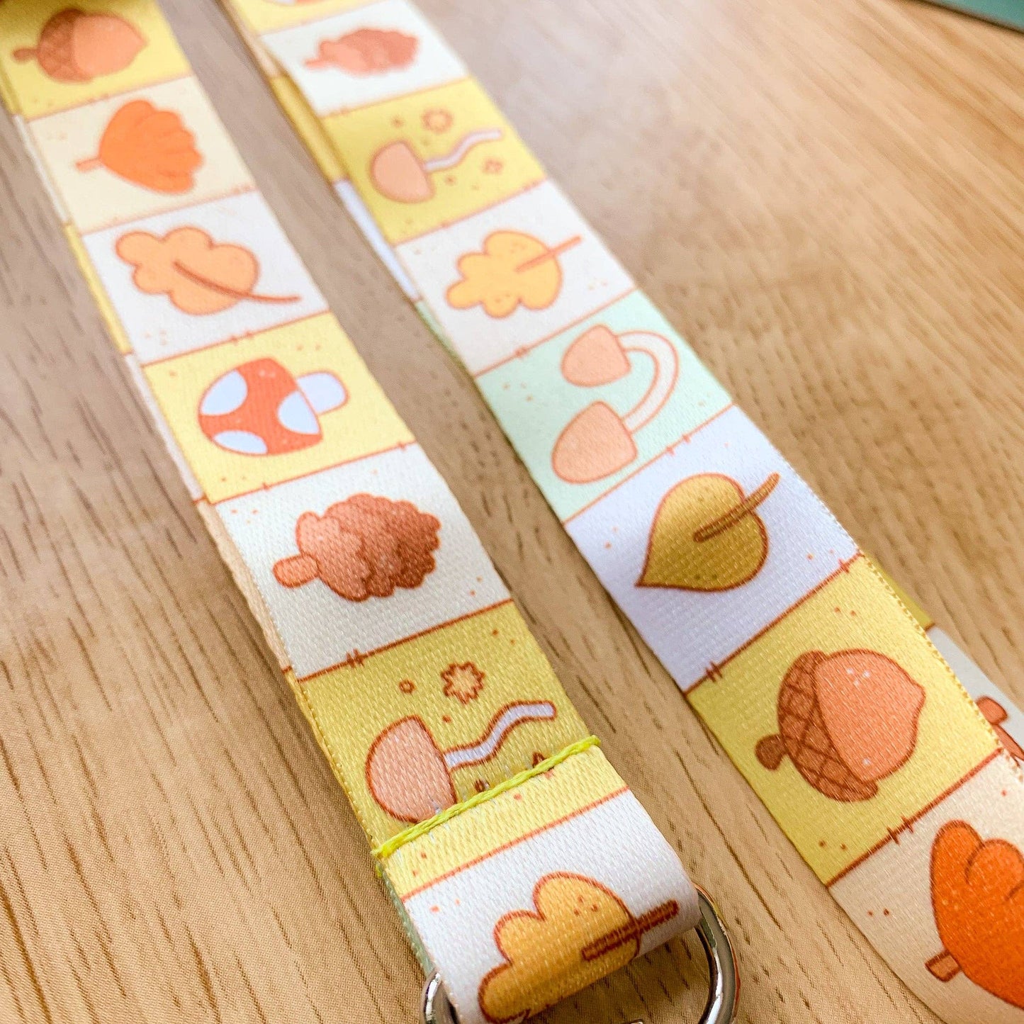 Autumnal Patchwork - Lanyard