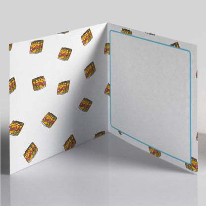 Cute Spicy Noodles - Square Card