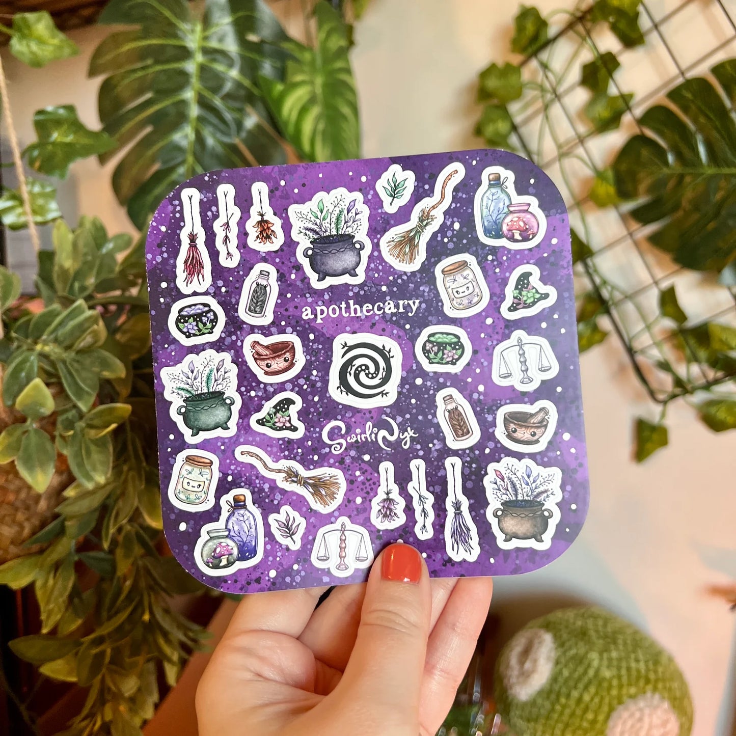 Purple Apothecary - Sticker Sheet