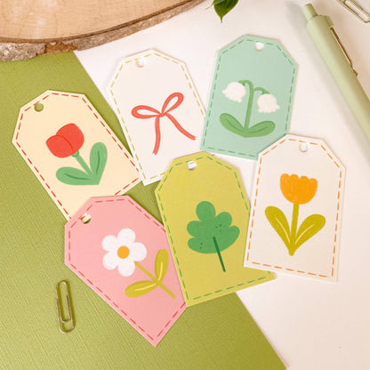 Spring Floral Quilt - Gift Tags