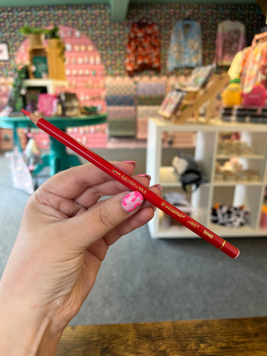 Red - Aquarellable Chinagraph - Pencil