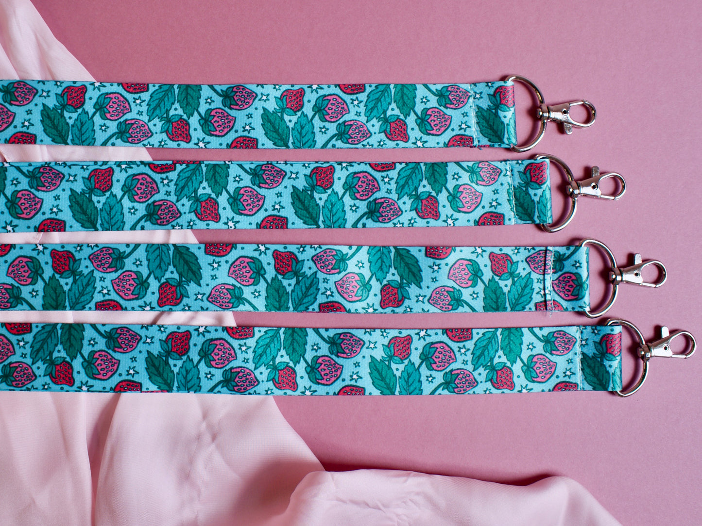 Strawberries - Lanyard